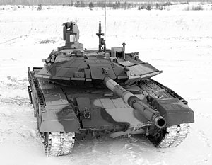 Так прототип модернизированного Т-90С выглядел в начале года