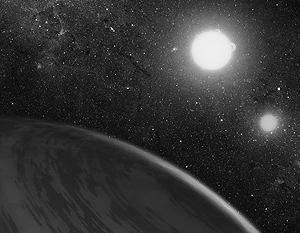 Обнаружена планета с двумя солнцами