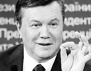 Янукович предложил проложить «Южный поток» через Украину