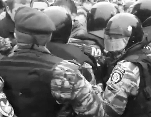 Спецназ очистил Крещатик от сторонников Тимошенко
