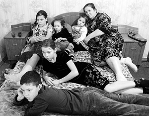 В России около миллиона многодетных семей