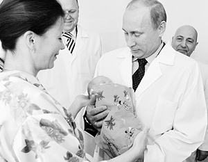 Владимир Путин назвал «красавцем» семимиллиардного жителя Земли Петю Николаева