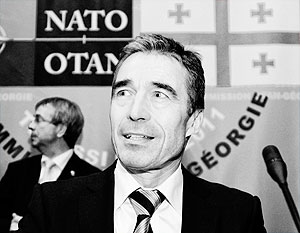 Расмуссен подтвердил готовность НАТО принять Грузию в альянс 