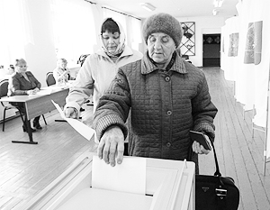 Началось досрочное голосование на выборах в Госдуму