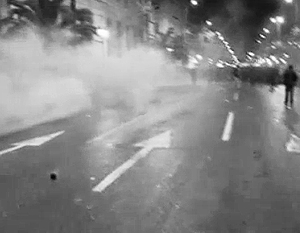 Американский телеканал показал горящие улицы Москвы с пальмами