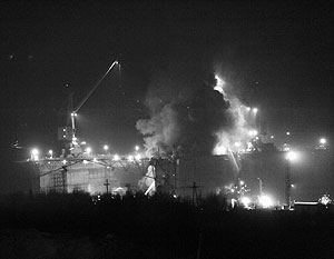 Подсчитан ущерб от пожара на АПЛ «Екатеринбург»