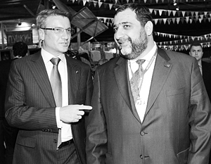Глава Сбербанка Герман Греф и глава «Тройки Диалог» Рубен Варданян объявили о завершении интеграции бизнесов 
