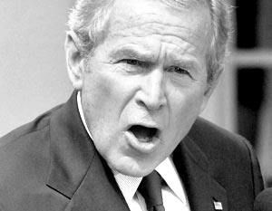 Президент США Джордж Буш опасен для мира