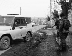 В ходе спецоперации были блокированы все подступы к дому, где засели боевики