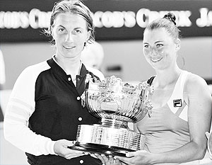 Звонарева и Кузнецова выиграли Australian Open