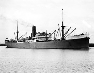 Торговое судно SS Port Nicholson было потоплено в июне 1942 года немецкой подлодкой