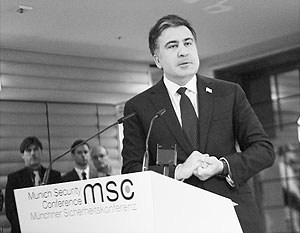Саакашвили: Я привез из Вашингтона послание о развале России