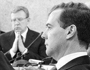 Медведев: Кудрин не оппозиционер