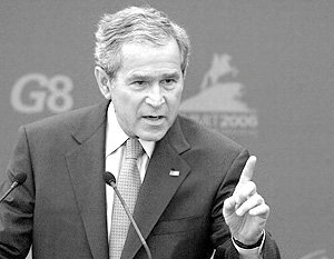 Президент Буш пошел на риск