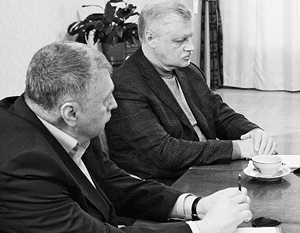 Миронов и Жириновский поздравили Путина с победой