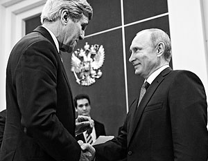 Джон Керри считает диалог с Владимиром Путиным чрезвычайно важным для того, чтобы решать проблемы мировой политики