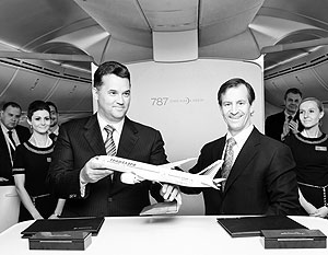 Трансаэро купила четыре самолета Boeing 787 Dreamliner