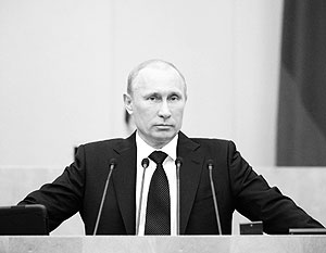 Владимир Путин стал в Госдуме свидетелем домашней заготовки «Справедливой России»