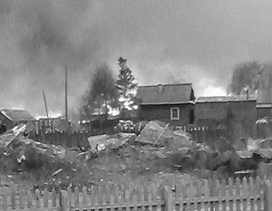 В приморском селе Тыгда горят 46 жилых домов