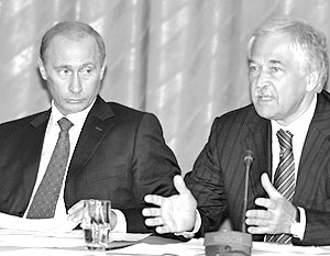 Путин встретился с лидерами единороссов