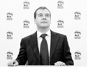 Медведев официально согласился вступить в «Единую Россию»