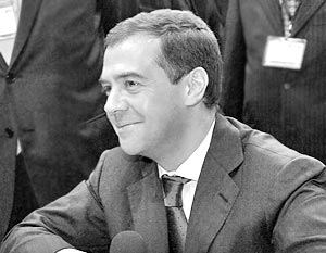 Первый вице-премьер Дмитрий Медведев
