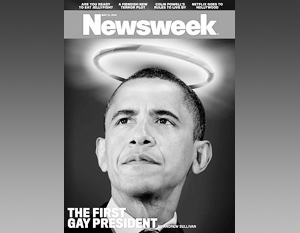 Newsweek назвал Обаму «первым президентом-геем»