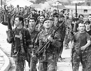 Боевики бывшей Освободительной армии Косово не остались без работы