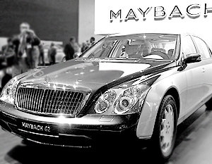 Самым дорогим серийным автомобилем стал Maybach 62