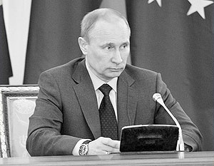 Путин: Закон о митингах должен соответствовать евростандартам