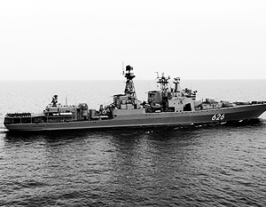 Корабль Северного флота «Вице-адмирал Кулаков» вышел в Средиземное море