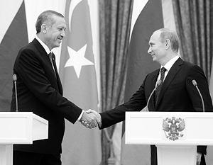 Эрдоган: Россия и Турция против нарушения территориальной целостности Сирии