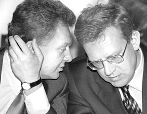 Виктор Христенко и Алексей Кудрин