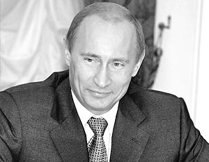 Президент Росиии Владимир Путин