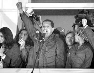 Уго Чавес заявил о своей новой победе
