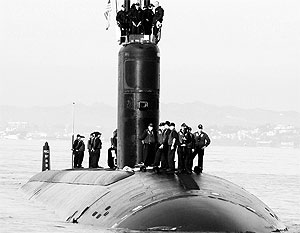 Атомная подводная лодка в США столкнулась с ракетным крейсером