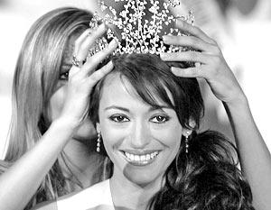 «Мисс Франция - 2007» студентка из Пикардии Рашель Легрен-Трапани