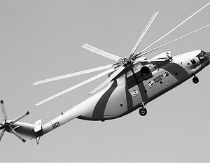 Ми-26 является крупнейшим серийным транспортным вертолетом в мире