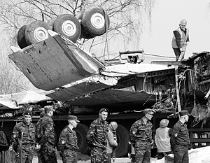 Поляки нашли на обломках Ту-154 следы тротила