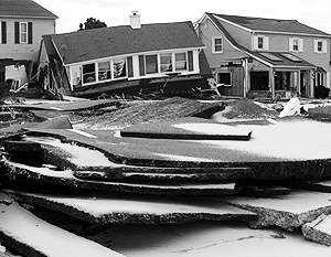 Власти США выделят более 107 млн долларов пострадавшим от урагана «Сэнди»