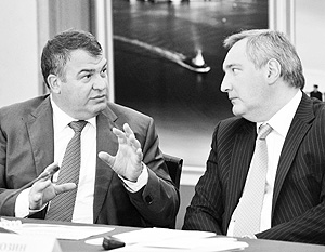 Рогозин заявил о профессиональном конфликте с Сердюковым