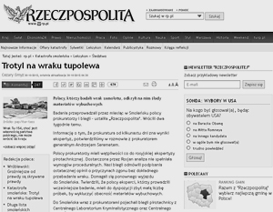 Rzeczpospolita уволила ответственных за статью о тротиле на Ту-154