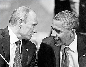 Путин пригласил Обаму посетить Россию в 2013 году