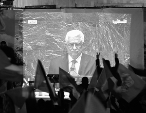Выступление палестинского лидера с трибуны Генассамблеи ООН было встречено овациями