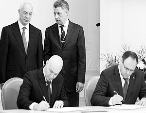 Украина разъяснила недоразумение при подписании договора с Gas Natural