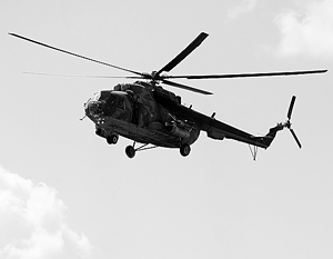 В Абхазии упал вертолет с российскими пограничниками
