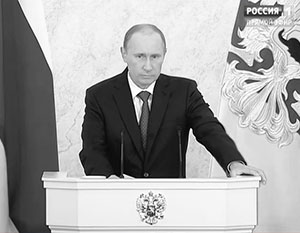 Путин: Россия испытывает дефицит духовных скреп