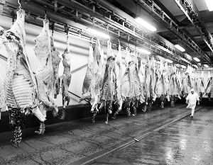 В США поддержали запрет России на экспорт американского мяса