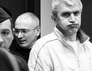 Прокурор попросил сократить срок заключения Лебедеву и Ходорковскому