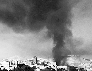 СМИ: Боевики контролируют половину территорий вокруг Дамаска